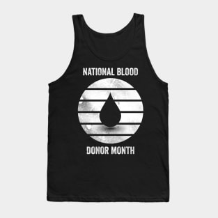 National Blood Donor Month Tank Top
